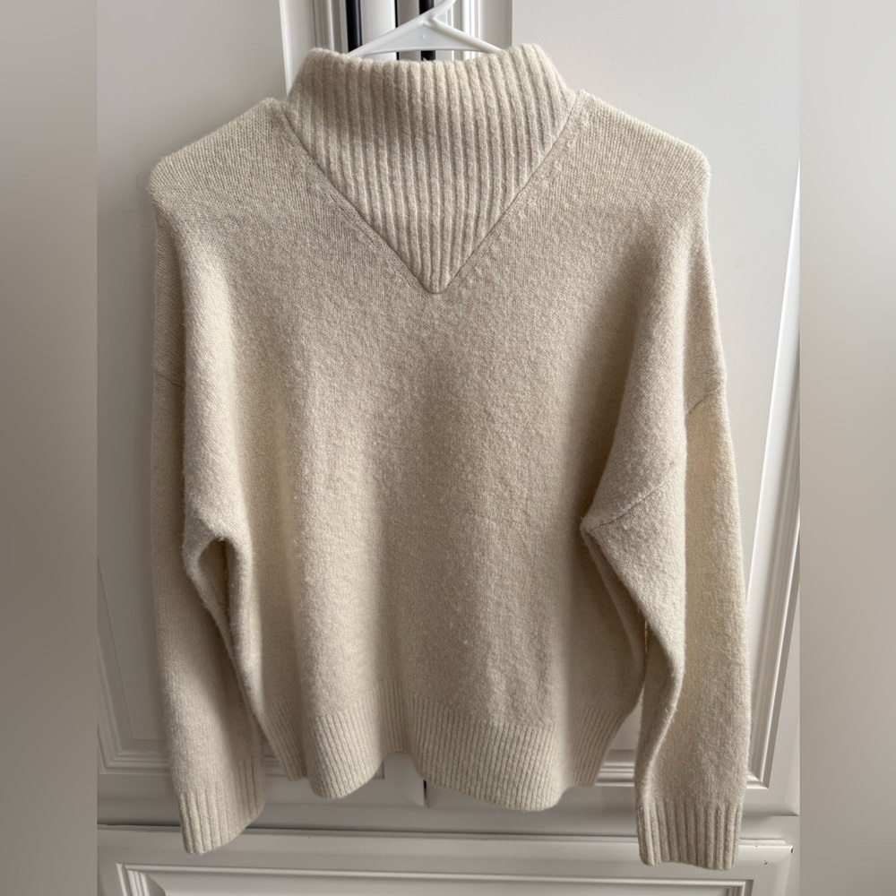 Madewell Ivory Knit Sweater